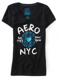 Dámské triko Aero NYC Dorm Tee - Černá